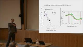 Tree phenology and climate change  WSL Distinguished Lecture Prof Dr Ivan Janssens  6122016 [upl. by Feerahs223]