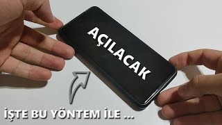 Telefonum Kendi Kendine Kapandı Açılmıyor  ÇÖZÜM [upl. by Braasch]