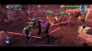 Traya counters triple omicron Jar Jar Gungans  SWGOH GAC 5v5 [upl. by Haimehen173]