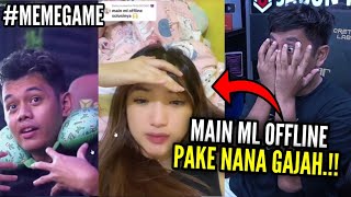 MOBILE LAGEND SEDANG TIDAK BAIK2 SAJA‼️REACT MEME GAME [upl. by Bernetta]