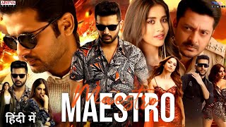 Maestro Movie Hindi Dubbed 2023 Release On Tv amp YouTube Premiere  Nithin  Tamannah Bhatia [upl. by Soalokcin]