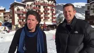 La Tania Snow Report 07 Feb 2015 lataniacouk [upl. by Ahsikcin]