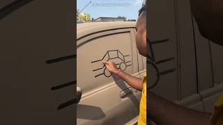 Drawing a Car on the Window [upl. by Oiragelo]