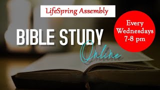 Online Bible Study  27 Nov 2024 [upl. by Juta658]