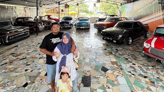 Koleksi mobil tua jogja airport resto ada chevrolet ford dodge [upl. by Berkly]