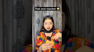 When teacher eats in front of you😂schoollifecomedy funny youtubeshorts schoology ytshortsindia [upl. by Rinna]