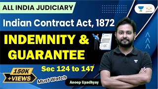 Indian contract Act 1872  Indemnity amp Guarantee sec 124147  Linking Laws  Anoop Upadhyay [upl. by Dong]