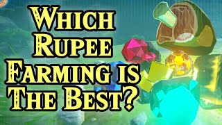 Best Rupee Farming Methods in Zelda Breath of the Wild [upl. by Ennaylloh253]