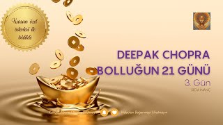 Deepak Chopra Bolluğun 21 Günü 3 Gün Sat Chit Ananda [upl. by Flowers]