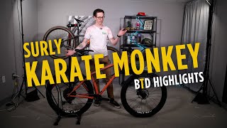 BTD Highlights  Surly Karate Monkey Mountain Bike [upl. by Adnorehs460]