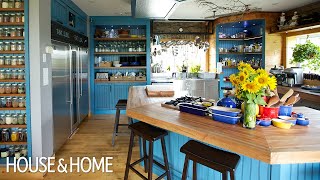 A Colorful and SuperFunctional Chefs Kitchen [upl. by Noillimaxam]