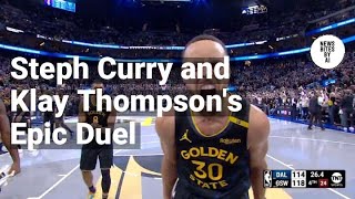 Steph Currys Ruthless Reaction to Klay Thompsons Return [upl. by Ahset30]