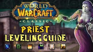 Classic WoW Priest Leveling Guide 160 [upl. by Enneirb]