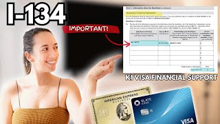 HOW TO FILL OUT I134 2024 Edition  K1 Fiancé Visa  StepbyStep Tutorial [upl. by Darb]