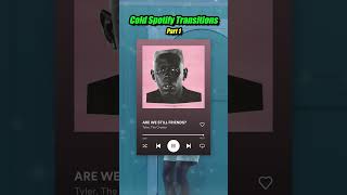 Coldest Spotify Transitions Part 1 🥶🥶🥶 shorts [upl. by Thelma389]