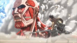 Attack On Titan  Eren vs Colossal Titan [upl. by Brittani432]