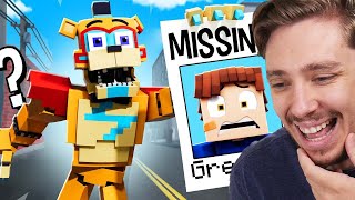 Reacting To GREGORY is MISSING FNAF Fazbear and Friends [upl. by Inalial]