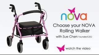 Walkers How to Choose a Rollator Walker [upl. by Notxap]