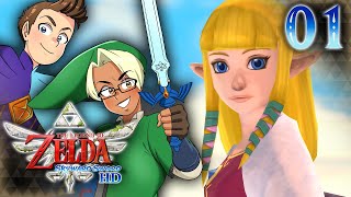 The Beginning  Zelda Skyward Sword HD Part 1 Zeltik amp ZeldaMaster [upl. by Ching]