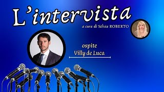 Lintervista a Villy De Luca [upl. by Enitsed]