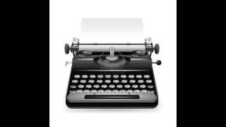 Typewriter Sound Effect [upl. by Marylinda787]