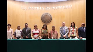 EN VIVO  Asamblea regional en la Ciudad de México para la consulta en materia de educación indígena [upl. by Akcirred276]