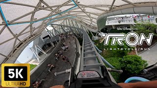 Tron LightCycle Run 5K POV  Front Row amp Back Row Walt Disney World  The Magic Kingdom [upl. by Getraer714]