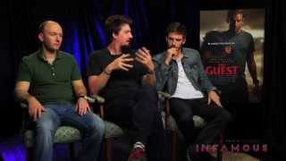 Dan Stevens Adam Wingard amp Simon Barrett Interview  THE GUEST  This Is Infamous [upl. by Aleras]