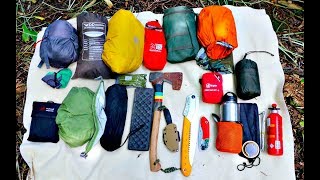 My Bushcraft  Wild Camping Kit [upl. by Lap]