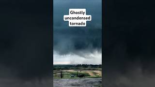 Uncondensed EF1 tornado in Iowa shorts tornado Iowa weather storm [upl. by Doraj]