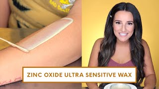 Arm Waxing ft Zinc Oxide Ultra Sensitive Wax [upl. by Danaher]