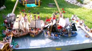 Playmobil Pirates  Piraten Seeschlacht  Naval Battle  Piratenschiff [upl. by Blakelee]