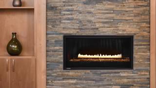 Montigo PHENOM L38  Fireplace with Ice Fireglass [upl. by Pam]