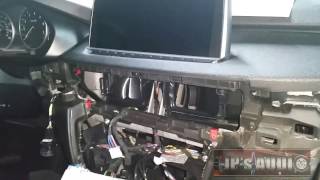 2015 bmw x5 radio and monitor removal [upl. by Durgy]