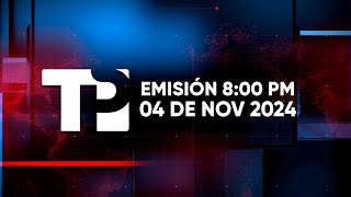 Telepacífico Noticias  Emisión 800 PM  04 noviembre 2024 [upl. by Herzig]