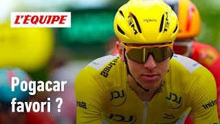 Tour de France 2024  PogacarVingegaard  Le choc de la 14e étape [upl. by Dietrich]