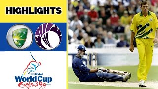 Waugh brothers thrash Scottish men  Australia Vs Scotland 1999 World Cup Highlights [upl. by Tray507]