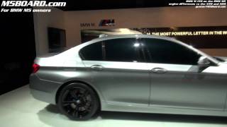 BMW M5 F10 vs BMW X5M difference by BMW M CEO Dr Segler [upl. by Atsirtal]