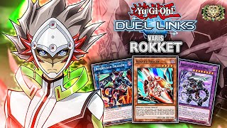 BEST ROKKET DECK 13 WIN STREAK  Varis Rokket Gameplay  Decklist Duel Links [upl. by Morissa]