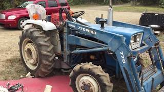 How To Change The Hydraulic Fluid On An Old Ford Tractor [upl. by Barayon]