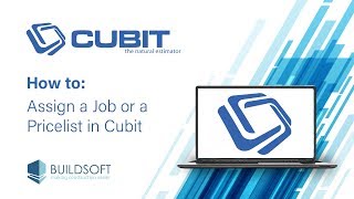 How to assign a Job or Pricelist in Cubit [upl. by Fronia]