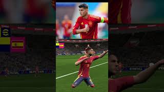 Alvaro Morata Amazing skills run into net efootball alvaromorata goal spain barcalona [upl. by Inga]