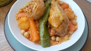 COUSCOUS TUNISIEN au poulet spécial Ramadan [upl. by Nan412]