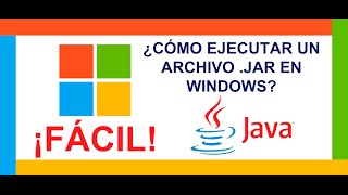 Guía paso a paso para ejecutar un archivo jar en Windows sin problemas  Java [upl. by Anirdnajela601]