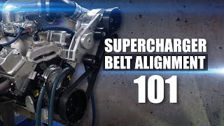 Supercharger Belt Alignment For Dummies amp Calibrating The Dayco Belt Alignment Laser [upl. by Yael165]