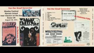 VAN DER GRAAF GENERATOR  LIVE IN ESSEX UK 2881971 [upl. by Raimund]