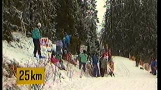 Holmenkollen 1989  50 km  World Cup [upl. by Flaherty]