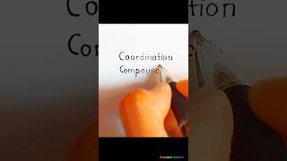 What is a coordination compound and examples shorts [upl. by Ammadis945]