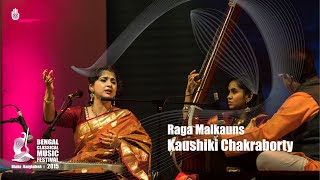 Raga Malkauns  Kaushiki Chakraborty  Live at BCMF 2015 [upl. by Minor]