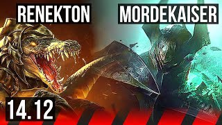 RENEKTON vs MORDEKAISER TOP  7 solo kills Legendary 1536  VN Diamond  1412 [upl. by Ociredef]